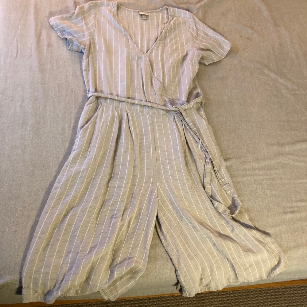 Gray romper